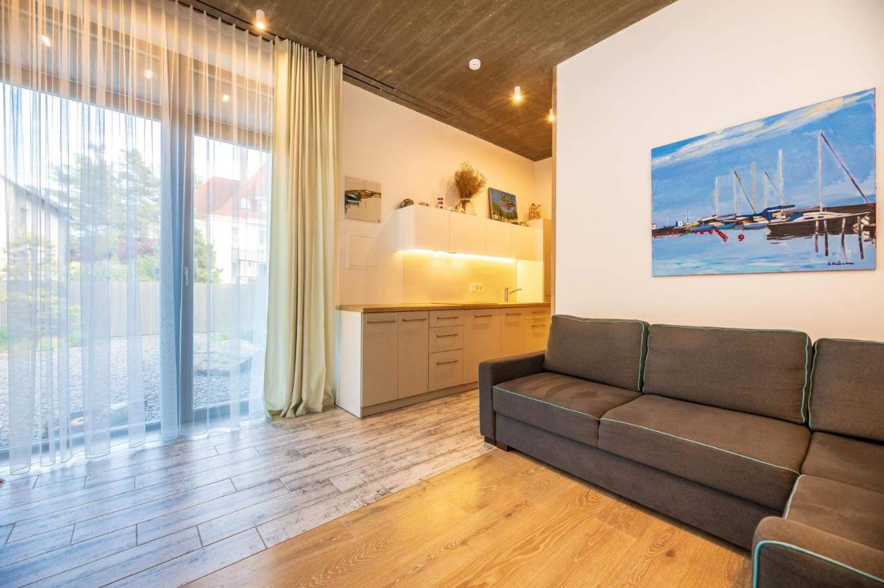 Su Terasa Jaukus Apartamentas, Tik Vienas Palanga Exteriér fotografie